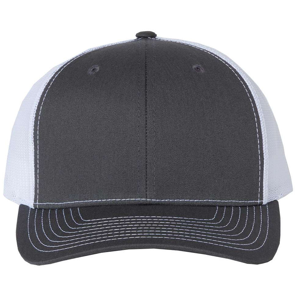 Charcoal/ White