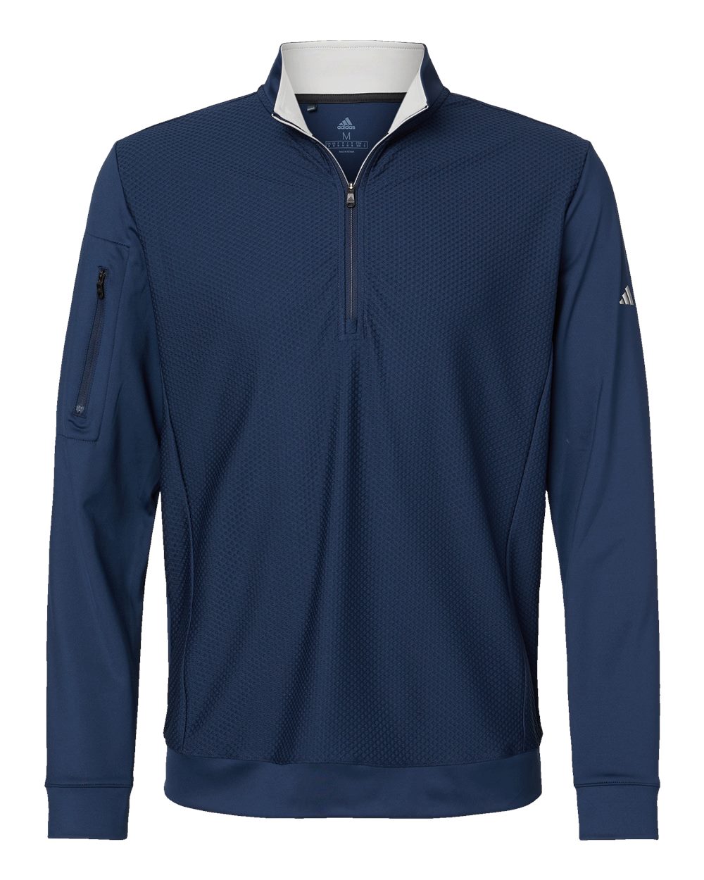 Men's Textured Quarter-Zip Pullover
