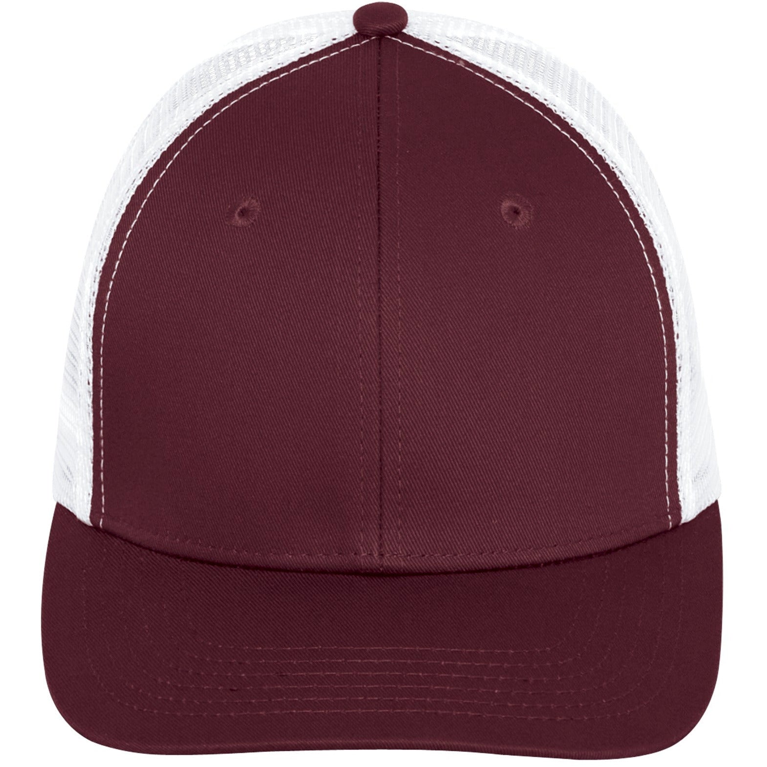 Maroon/White