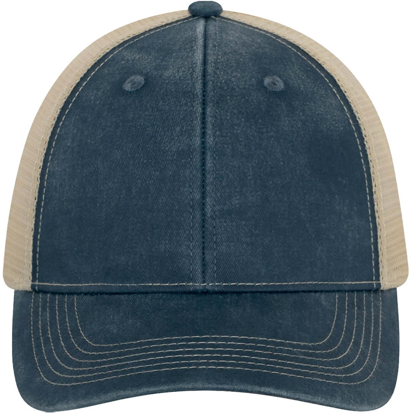 Navy/Crème
