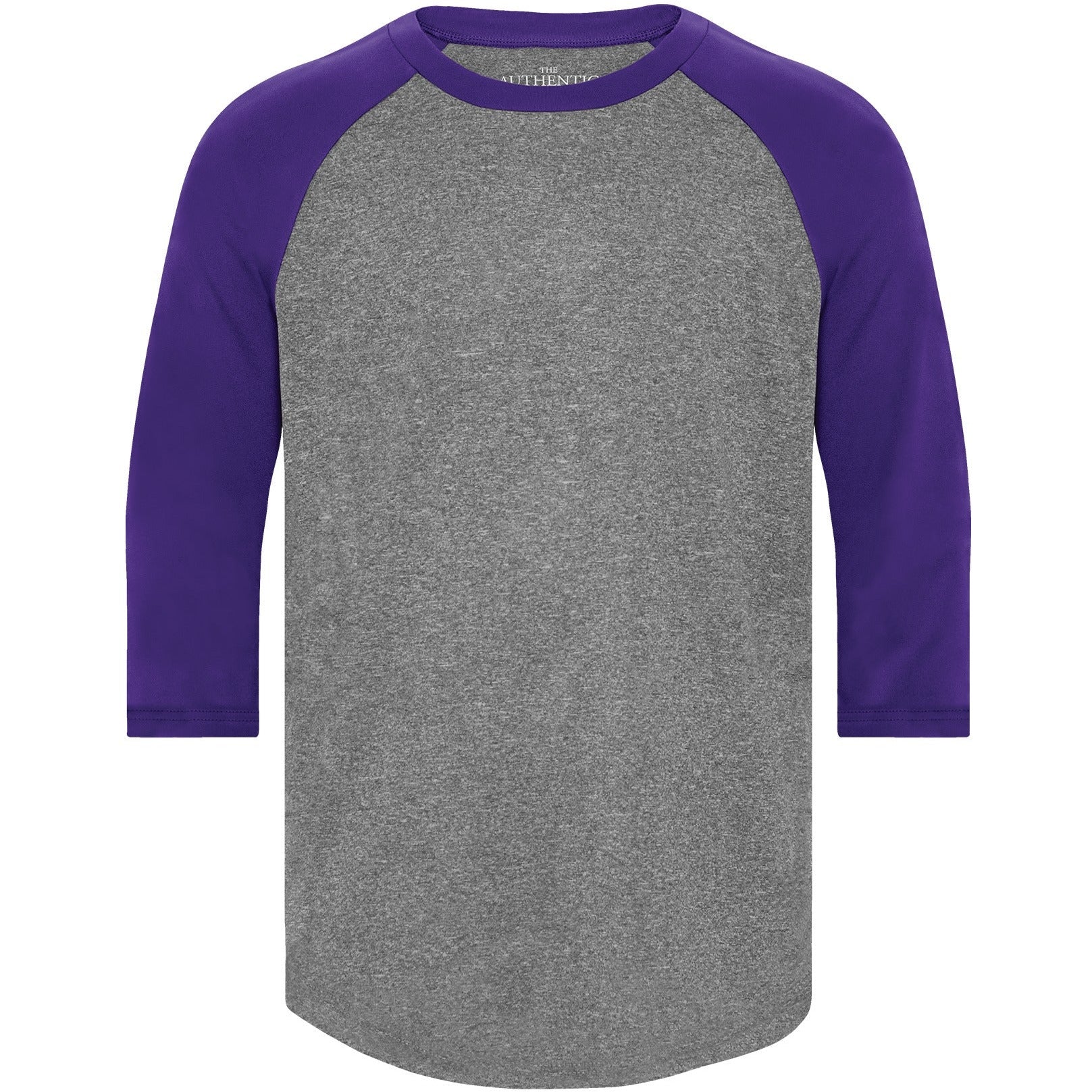 Charcoal Heather/Purple