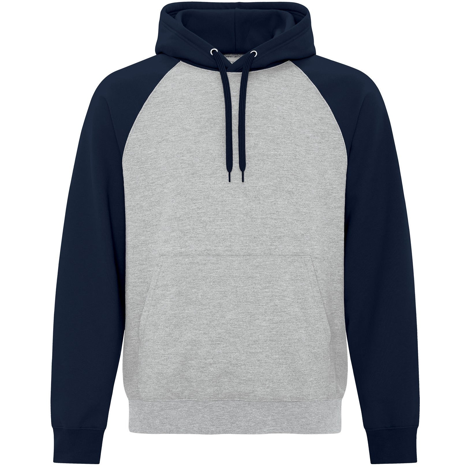 Athletic Heather/Dark Navy