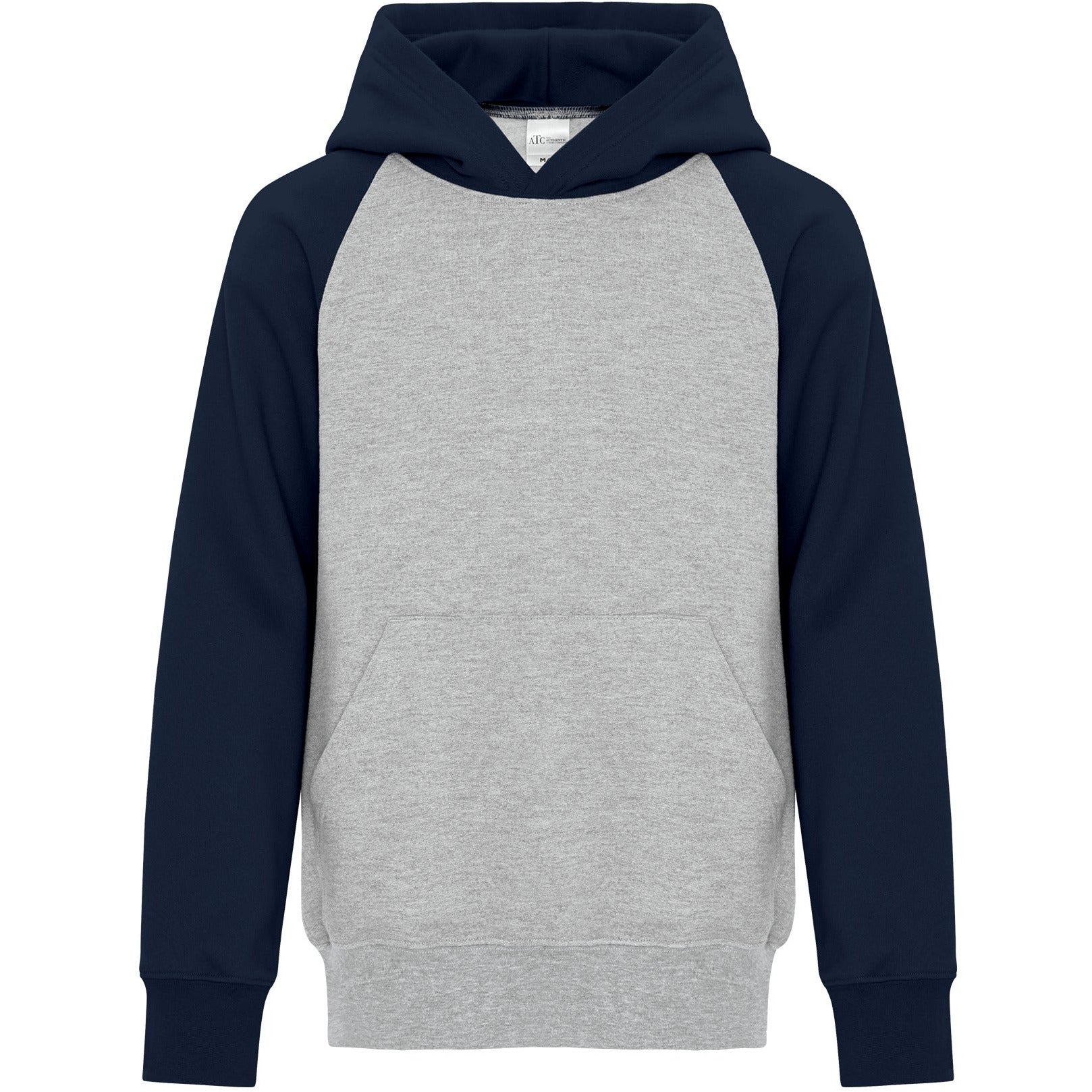 Athletic Heather/Dark Navy