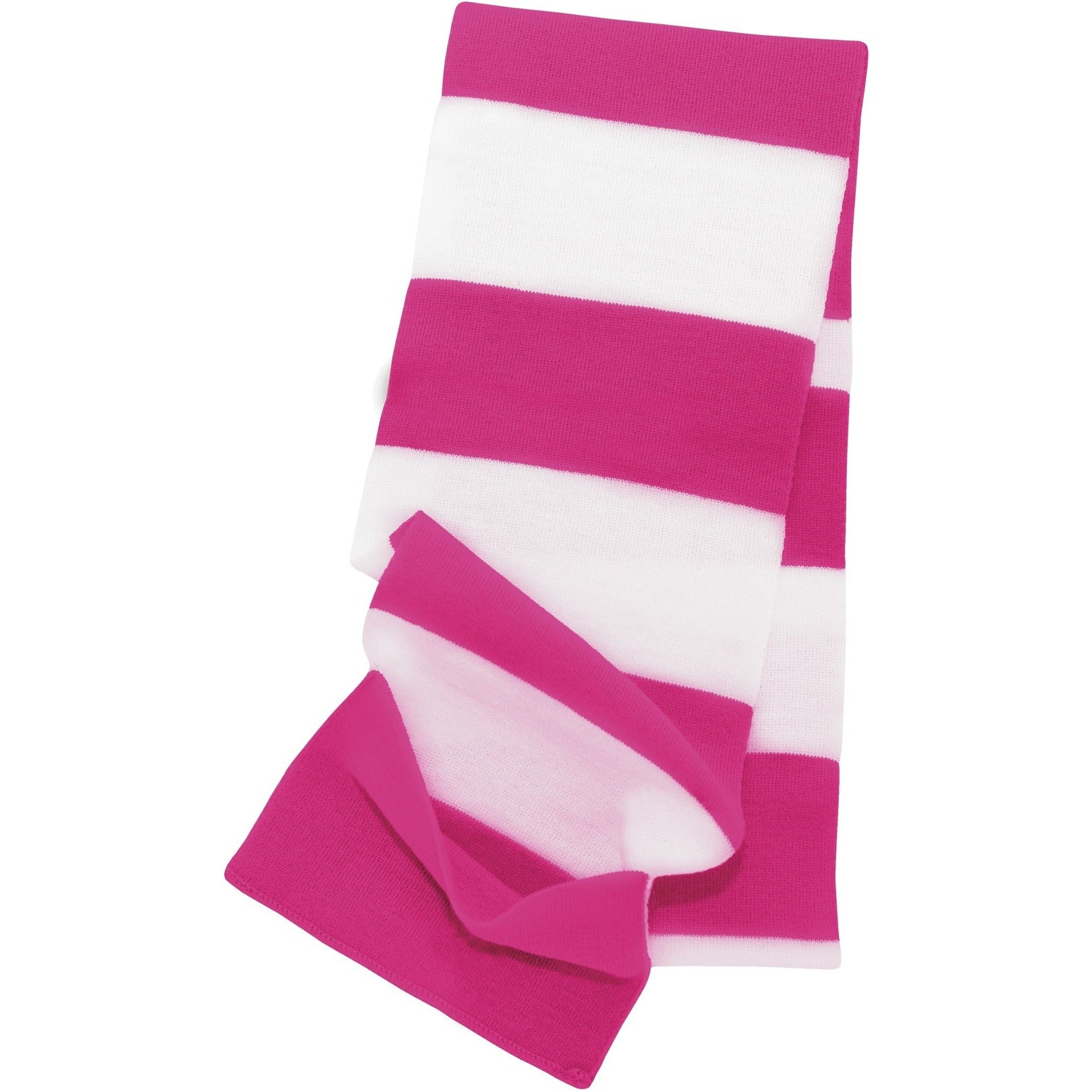 Pink Raspberry/White